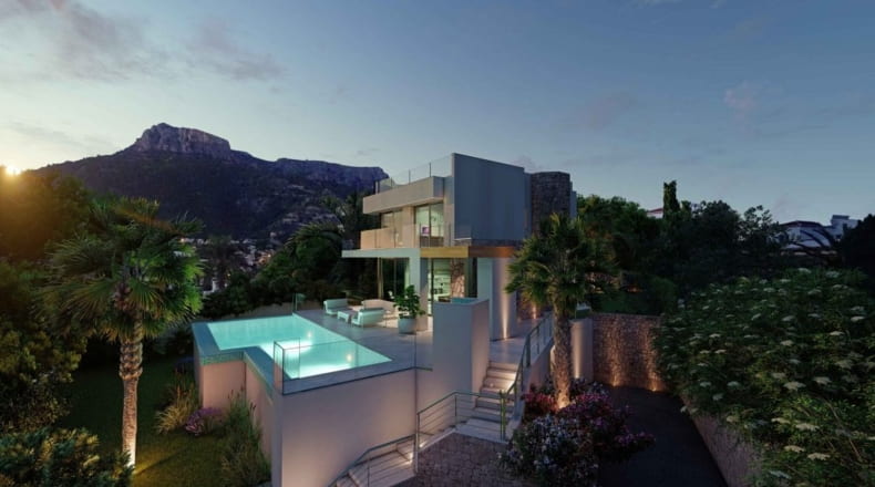 Villa de diseño en Calpe