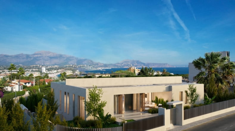Villas(4) - Exquisita villa con vistas al mar