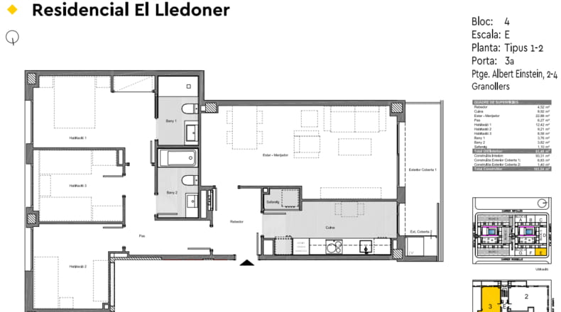 Dúplex(3) - Residencial El Lledoner 2